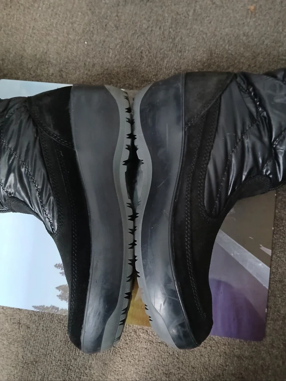 Pajar Women’s Black Winter Fur-Lined Mid-Calf Boots Size EU 40